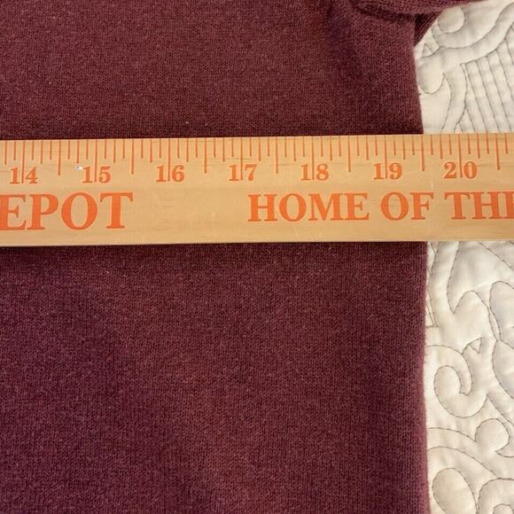 Banana Republic Men’s Pullover 100% Cotton Sweater Red/Maroon Size Large - Picture 12 of 13
